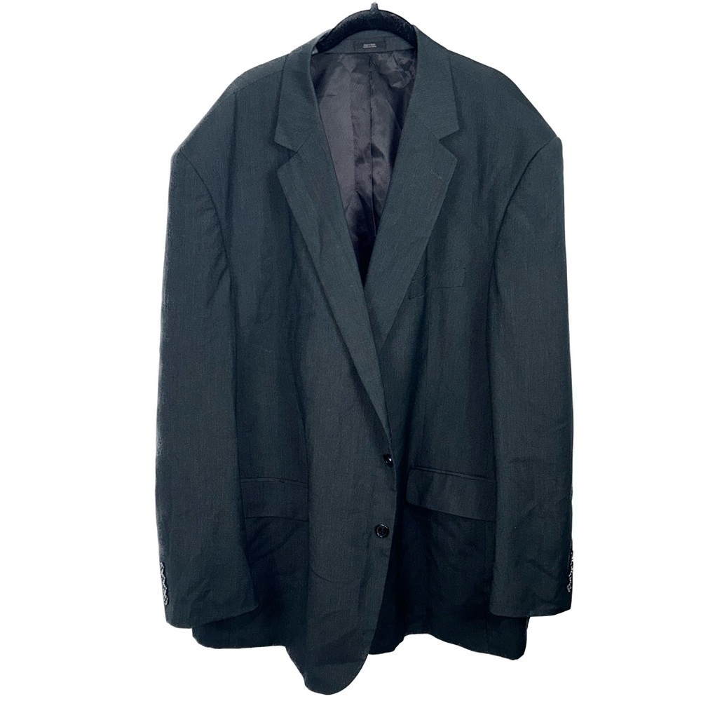 Jf. J.Ferrar Suit Jacket Long Sleeve Notches Neckline 2 Button Front Sports Coat